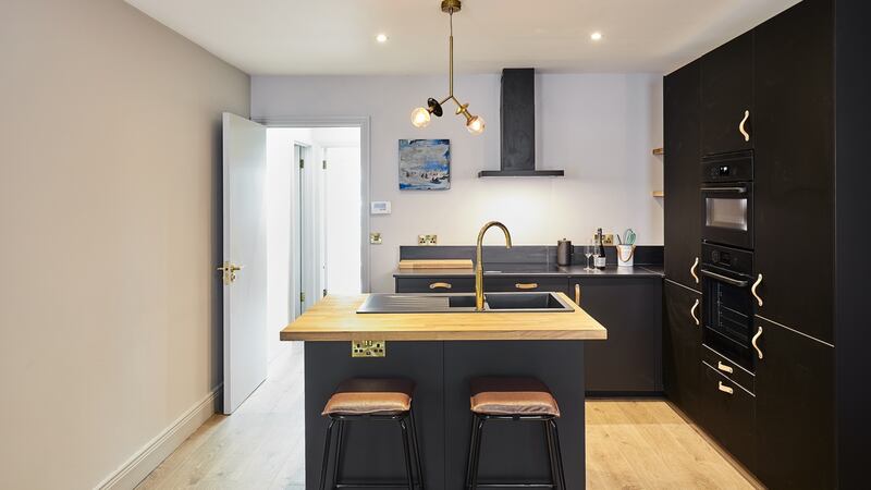 The kitchen.