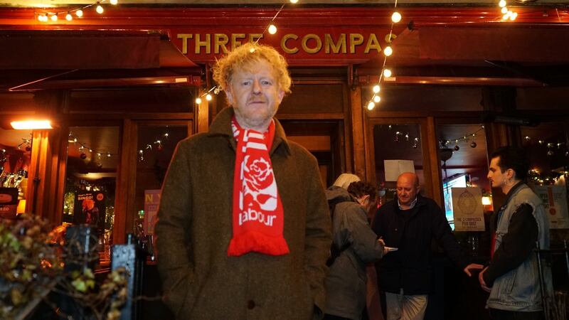Labour supporter Steve Parry from Finsbury Park  was “quite shocked”, “upset” and “gutted” by the British election result. Photograph: Enda O’Dowd