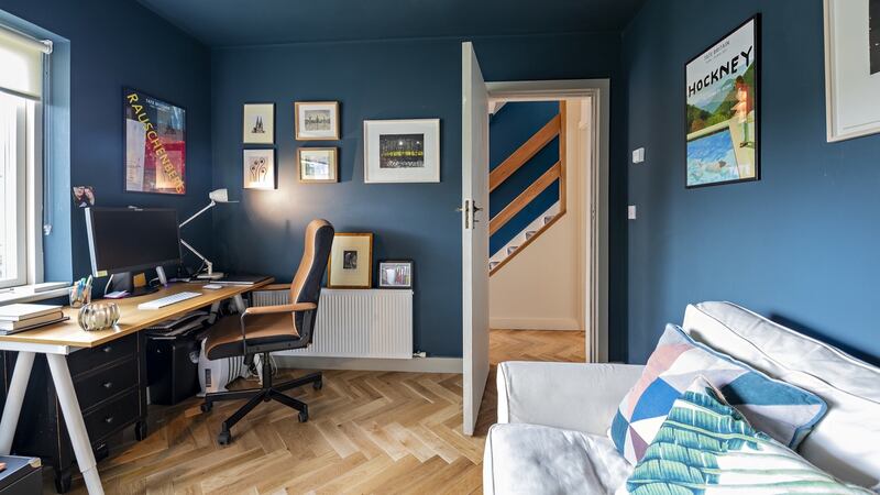 Box room, in use as an office