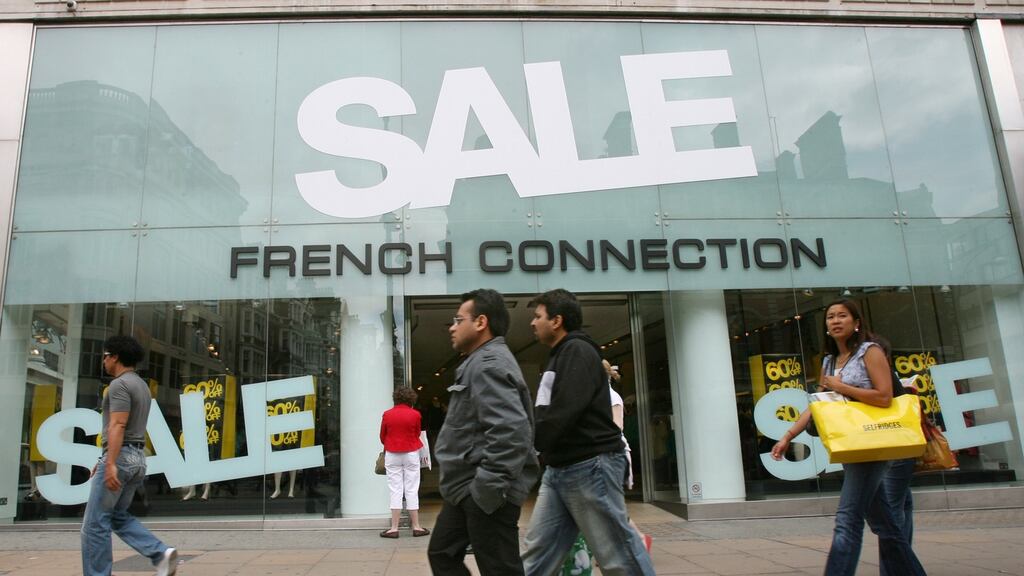 French Connection has closed stores and hired new management and design teams as it struggles to compete with fast-fashion rivals such as ASOS, Forever 21 and Inditex’s Zara:  Photograph: Suzanne Plunkett/Bloomberg News