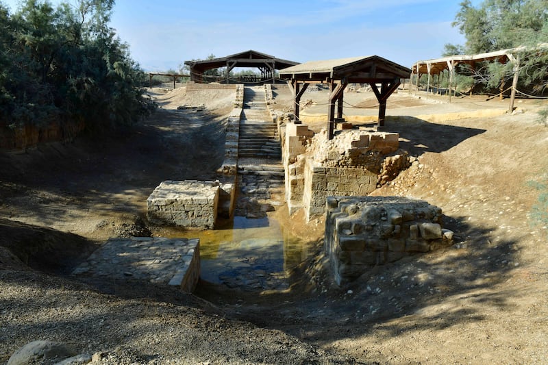 The site in Jordan where Jesus is believed to have been Baptised