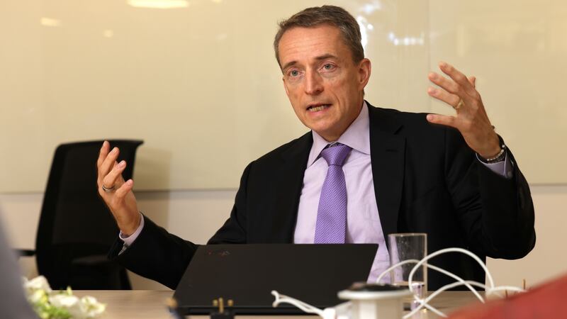 Pat Gelsinger, Intel’s global chief executive. Photograph: Dara Mac Dónaill