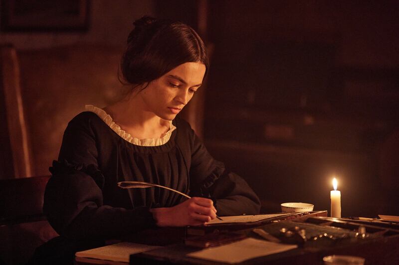 Emma Mackey in Emily. Photograph: PA Photo/Popara Films Ltd/Michael Wharley
