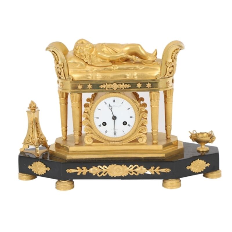 French Ormolu clock