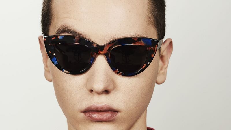 Sunglasses in summer. Face furniture is everywhere