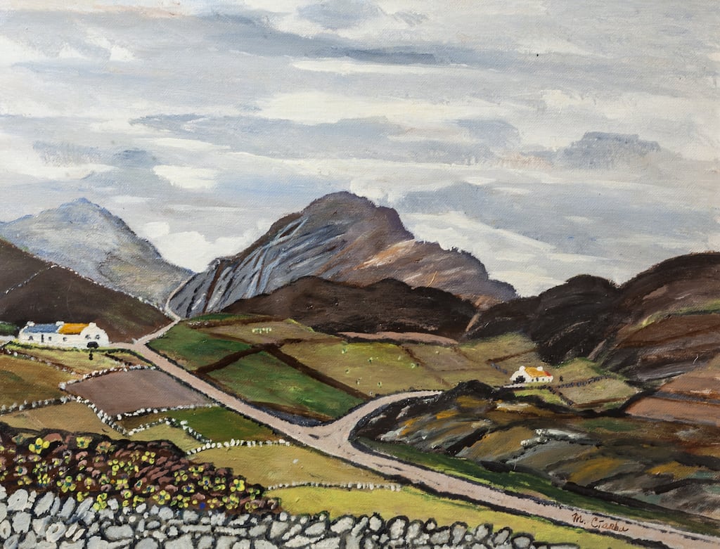 Gleannta Uíbh Ráthaigh, 2004. Aicrileach ar chlár. (Grianghraf:
le caoinchead Michael Herrmann).
From Glór Ón Sceilg