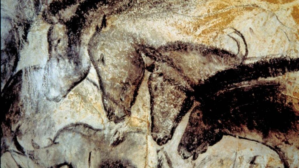 Paleolithic cave paintings at Lascaux in southwest France