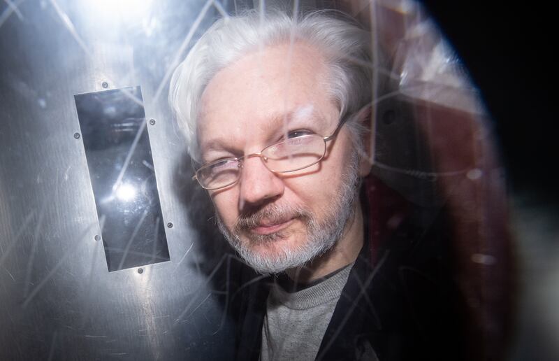 Wikileaks founder Julian Assange is in the midst of appealing the United Kingdom’s decision to agree to US extradition. Photograph: Dominic Lipinski/PA