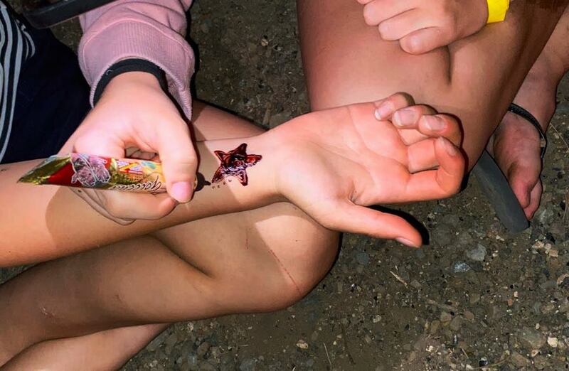 The teenagers took part in activities during the camp in Cyprus. Photograph: Hannah McCarthy