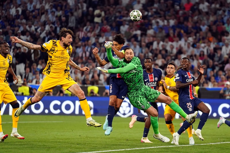 This season's Champions League finallists PSG and Inter Milan will both feature in the tournament. Photograph: Mike Egerton/PA