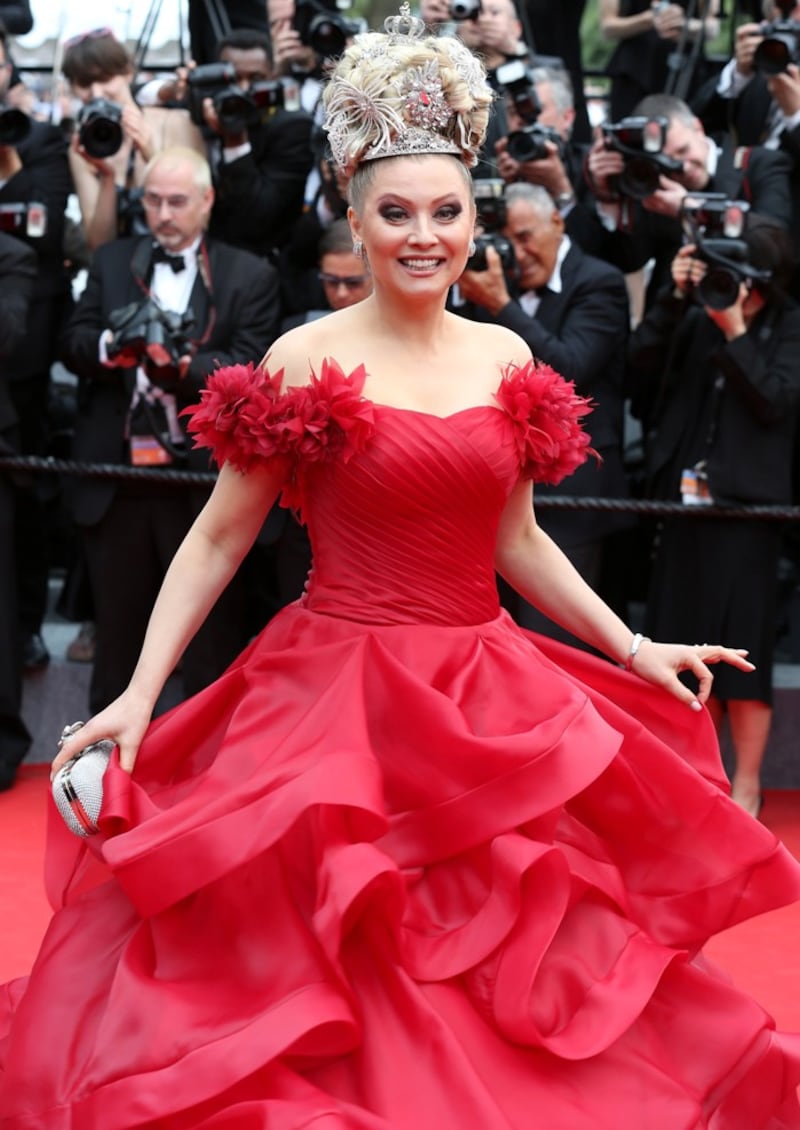 Elena Lenina attends the Opening Ceremony and the "Grace of Monaco" premiere during the 67th Annual Cannes Film Festival on May 14, 2014 in Cannes, France. Photograph: Tim P. Whitby/Getty Images