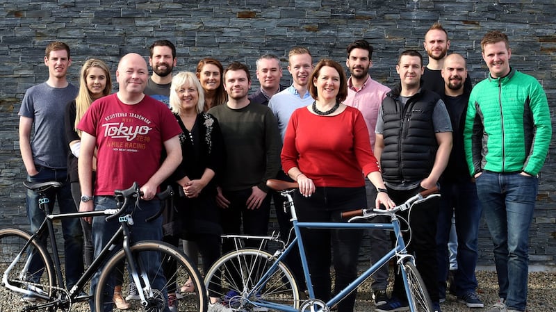 Irene and Philip McAleese and their See.Sense team: they make smart bicycle lights and technology for cyclists in two factories in Northern Ireland.
