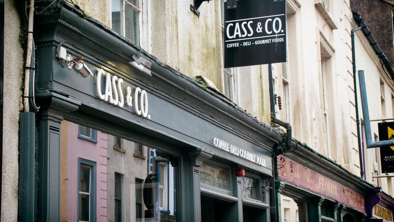 Cass & Co: the gourmet food shop and cafe is on one of the main roads off the market square in Dungarvan.