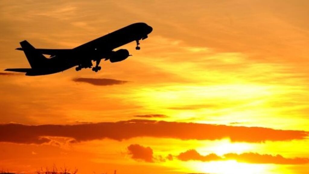 There is growing concern about the number of flights arriving in Ireland from the US, where the pandemic is accelerating. Photograph: Owen Humphreys/PA Wire