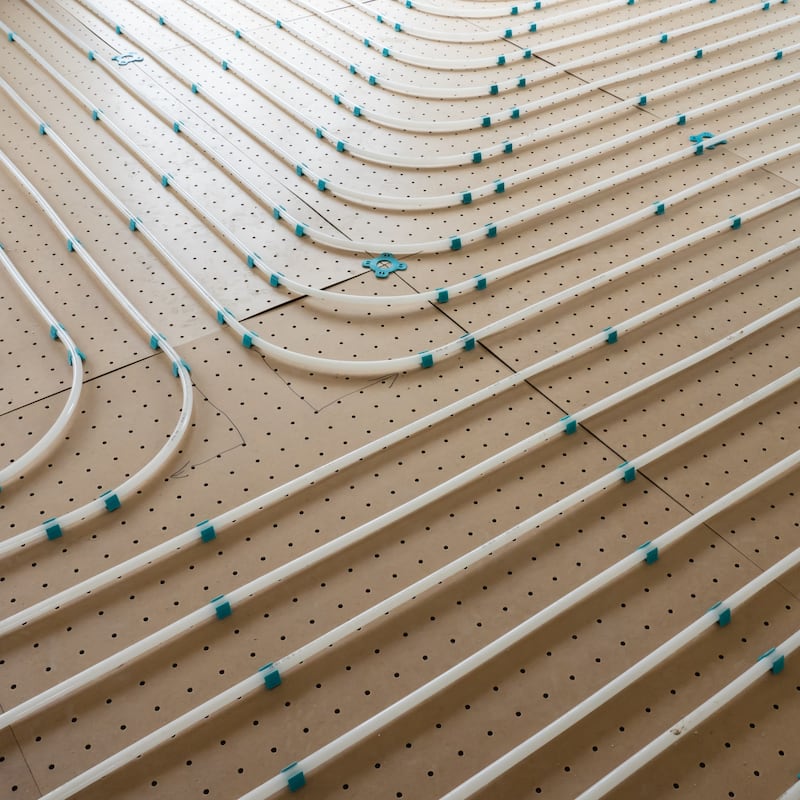 Underfloor heating is effective but could be costly in certain homes