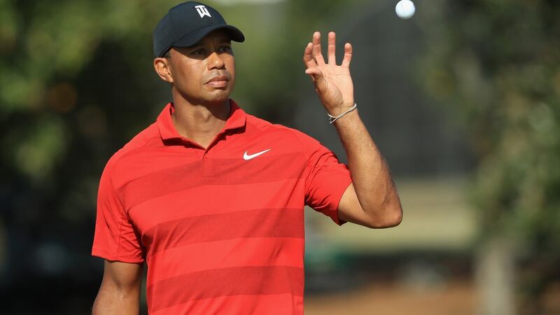 Tiger Woods during the final round at the Arnold Palmer Invitational Presented By MasterCard at Bay Hill Club and Lodge on March 18th, 2018. Photograph:   Sam Greenwood/Getty Images