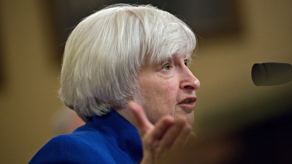 Janet Yellen is likely to field questions about how the Fed feels about tax cuts. Photograph: Bloomberg