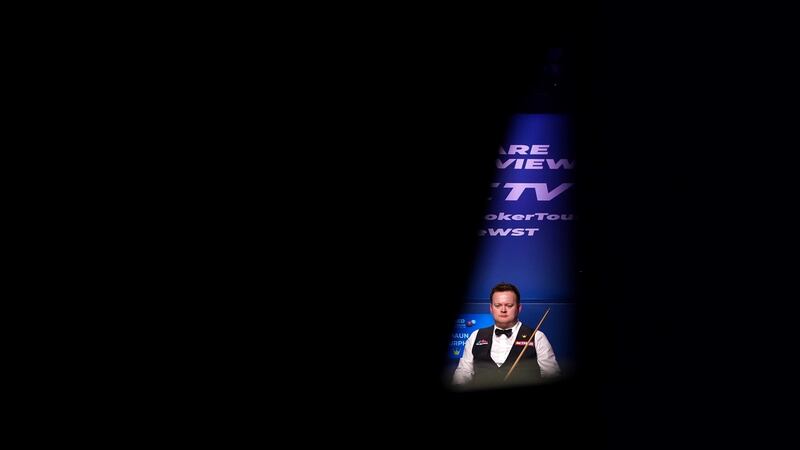 Shaun Murphy reached the final of the World Snooker Championships at the Crucible earlier this month.  Photograph: Zac Goodwin/PA