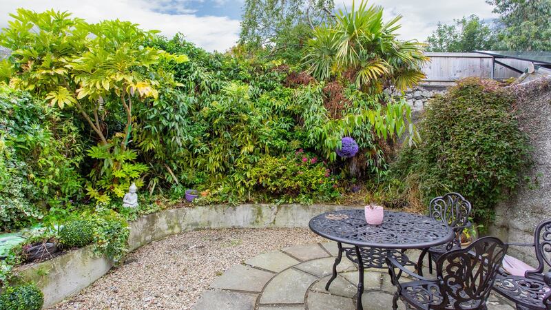 Rear patio