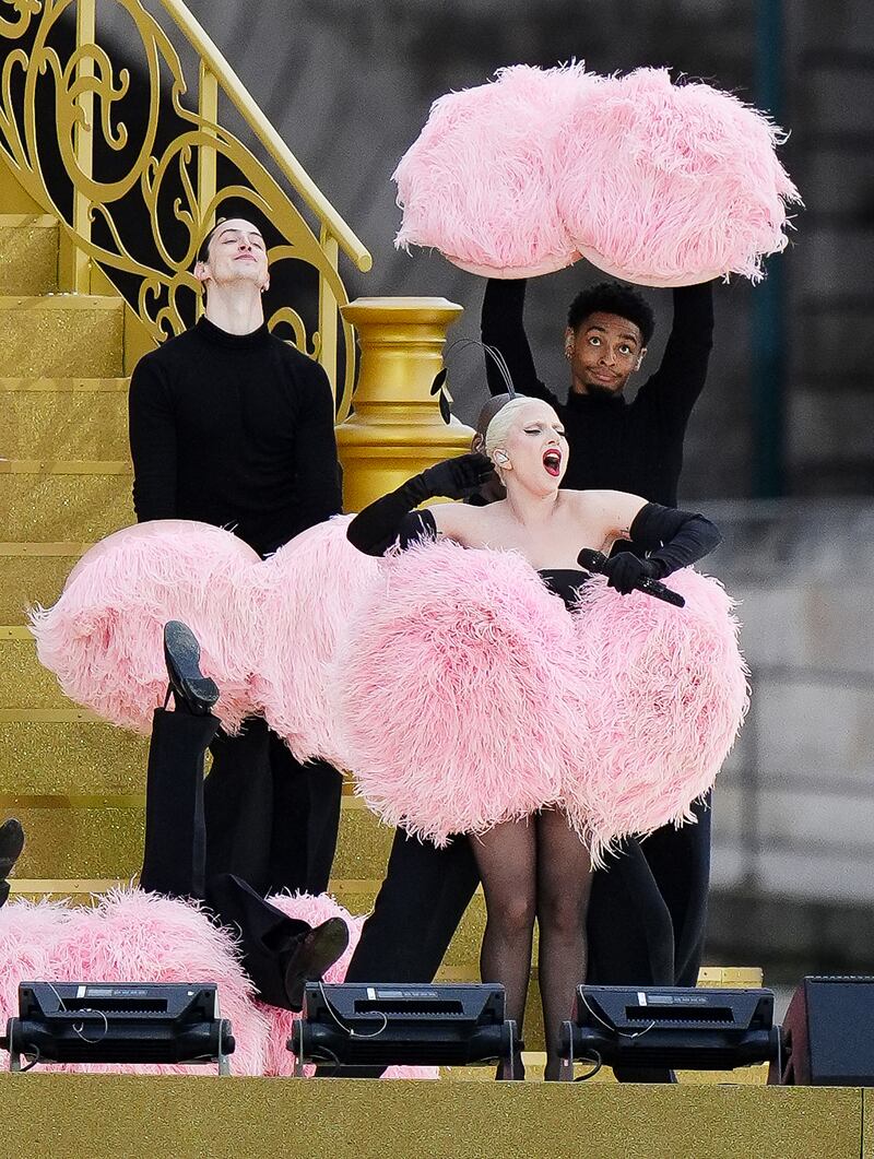 Paris 2024 Olympic Games: Lady Gaga. Photograph: John Walton/PA

