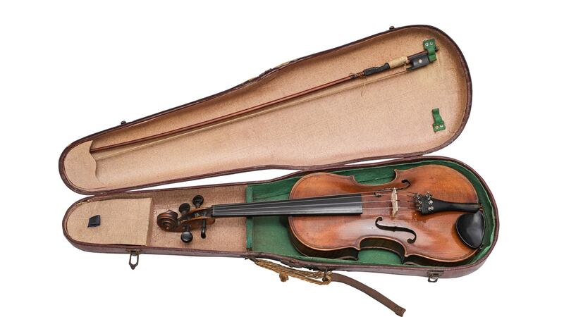 Late 19th century Bavarian violin, €100-€200.