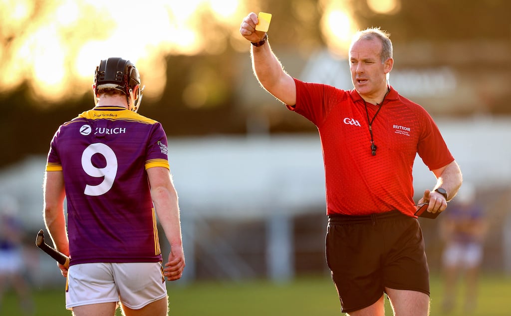 Research reveals 96% of GAA refs have received verbal abuse. Photograph: Ryan Byrne/Inpho