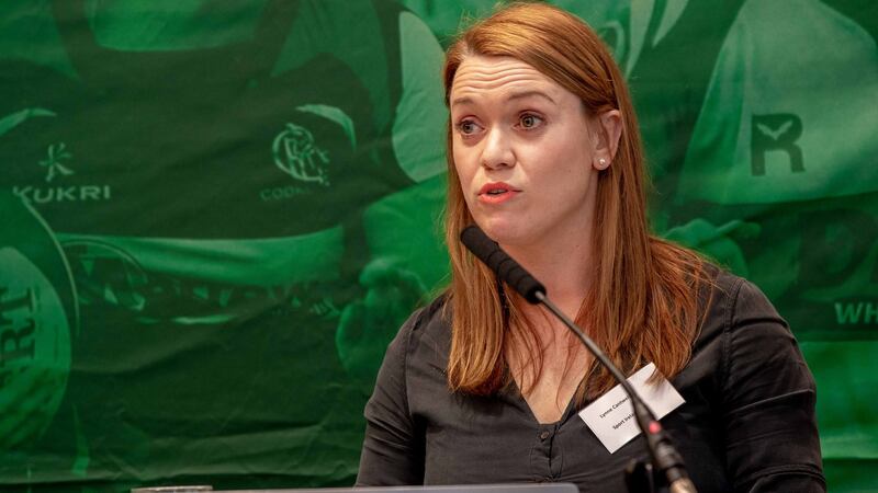 Former Ireland international Lynne Cantwell. Photograph: Morgan Treacy/Inpho