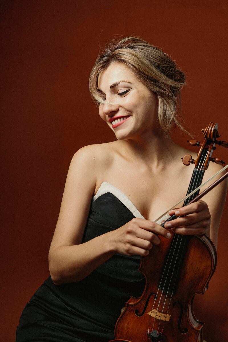 West Cork Chamber Music Festival 2026: Ukrainian violinist Diana Tishchenko. Photograph: Laura Stevens