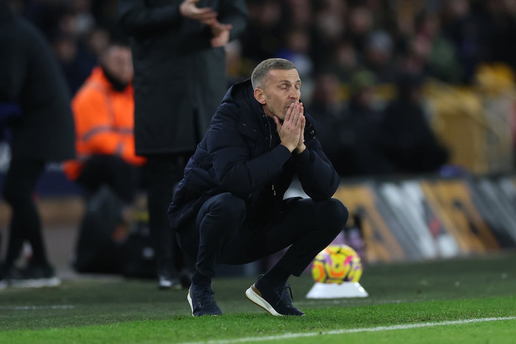 Wolves have sacked manager Gary O'Neil after the defeat to Ipswich Town on Saturday. Photograph: Carl Recine/Getty Images