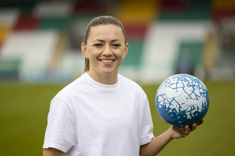 ‘I’ve seen incredibly brave female footballers within our Ireland team.’ Photograph: Andres Poveda