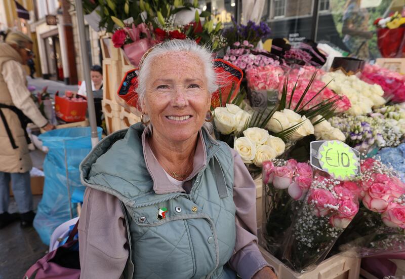 Flower seller Kathleen Walsh prefers the original design of the shopping centre. Photograph: Alan Betson