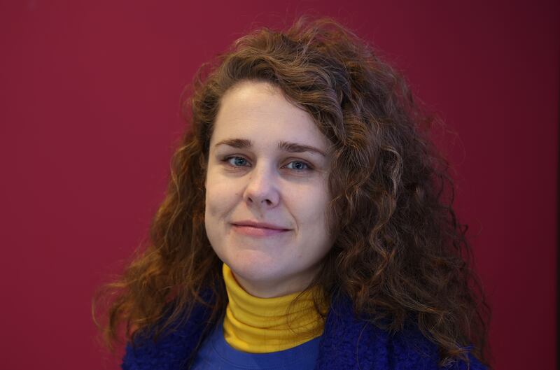 Dr Gough says every Ukrainian she has met has been making an effort to learn English. Photograph: Nick Bradshaw 