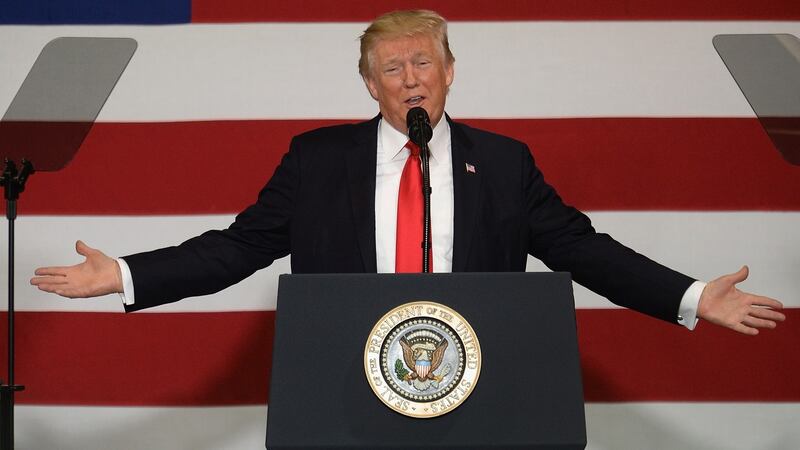Further speeches from  Donald Trump are expected across the country in the coming weeks as the president tries to communicate the benefits of tax reform to his working-class voters. Photograph: Michael Thomas/Getty Images