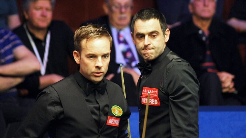Ali Carter and Ronnie O’Sullivan had quite the spat last week. Photo: Rui Vieira/PA Wire