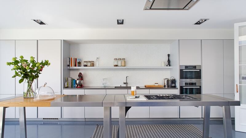 The kitchen.
