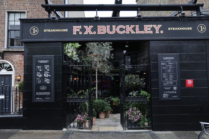 FX Buckley on Pembroke Street Lower. Photograph: Bryan O’Brien