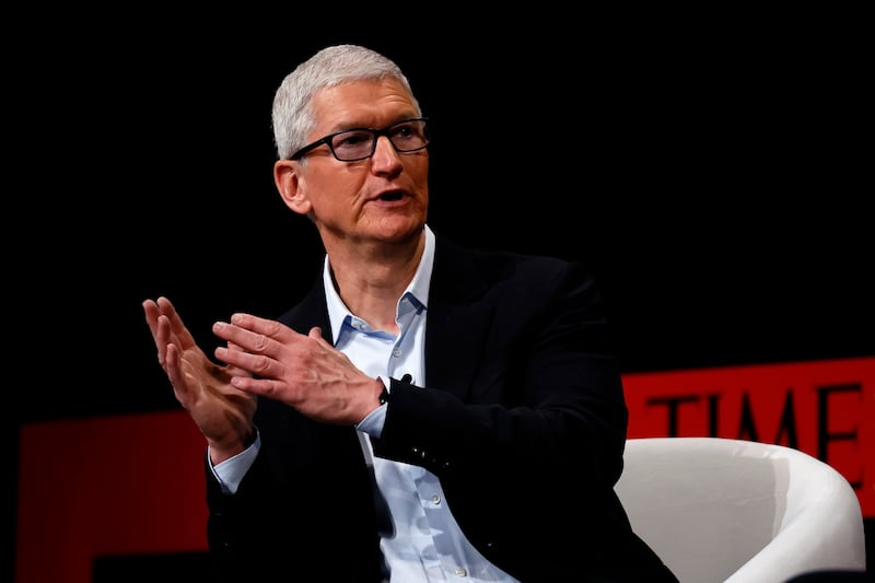 Tim Cook, CEO of Apple. Photograph: Jemal Countess/Getty Images