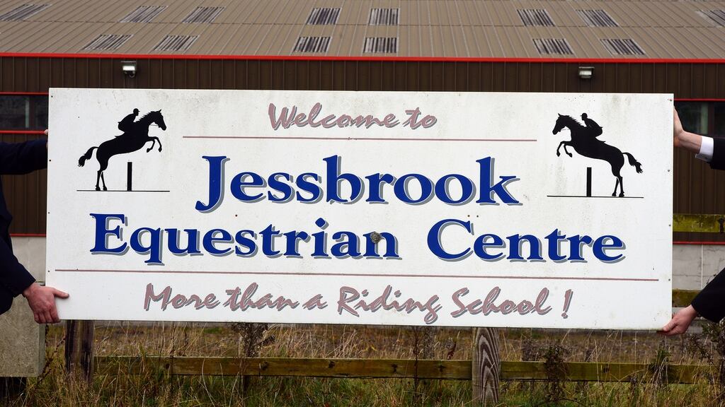 The Jessbrook Equestrian Centre, built by convicted drug trafficker John Gilligan beside his home. Photograph: Alan Betson