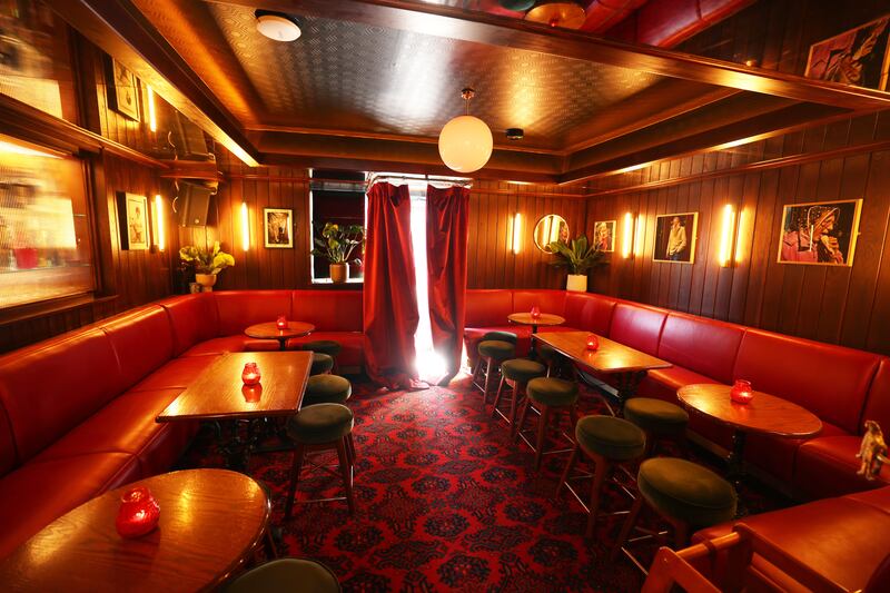 Inside The Libertine. Photograph: Alan Betson