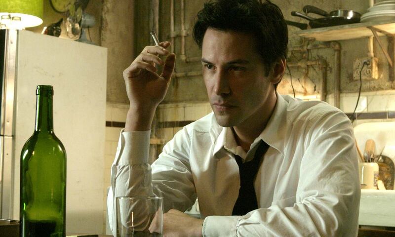Keanu Reeves in Constantine, one of his favourite roles, from 2005