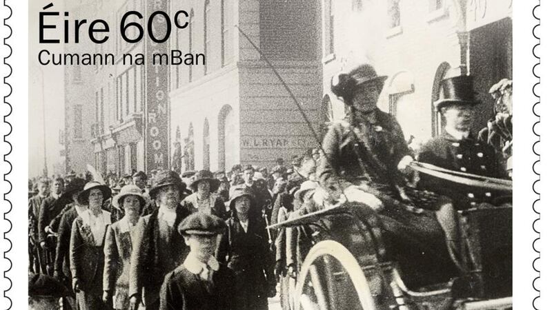 A new stamp goes on sale tomorrow to commemorate the centenary of the founding of Cumann na mBan.