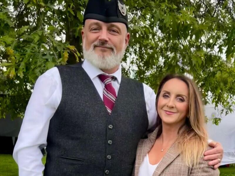 Katrina Masters and her husband Colin