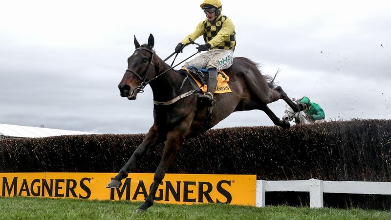Al Boum Photo is favourite to defend his Gold Cup crown on Friday. Photograph: Dan Sheridan/Inpho