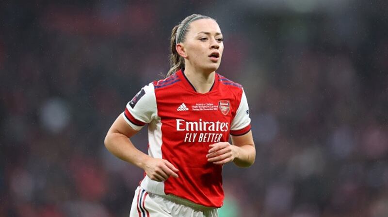 Katie McCabe has excelled for Arsenal since leaving Shelbourne. Photograph:  Alex Pantling/Getty Images