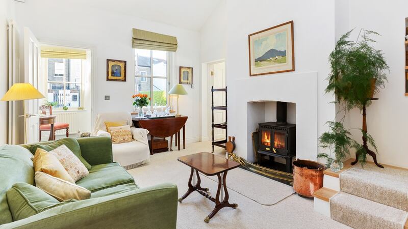 The living area.