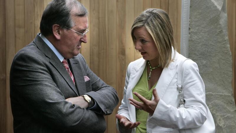 File image of Senator Maurice Cummins, and  Senator Imelda Henry. Photograph: Dara Mac Dónaill