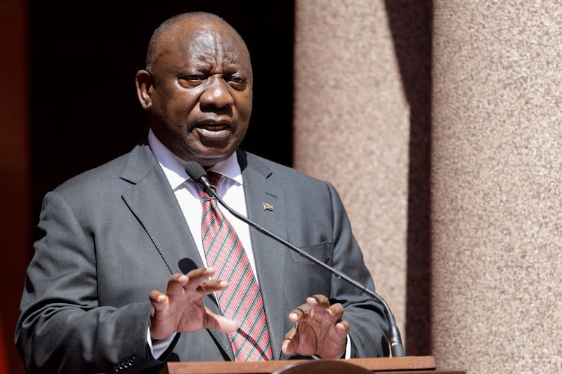 To tackle the energy crisis, South African president Cyril  Ramaphosa recently declared a national state of disaster to fast-track interventions, and on March 7th he  announced a new minister-of-electricity position in a cabinet reshuffle. Photograph: Guillem Sartorio/AFP via Getty Images