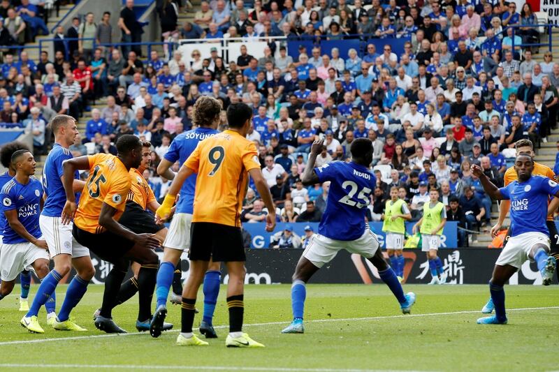 VAR denies Dendoncker and Wolves in goalless draw at Leicester