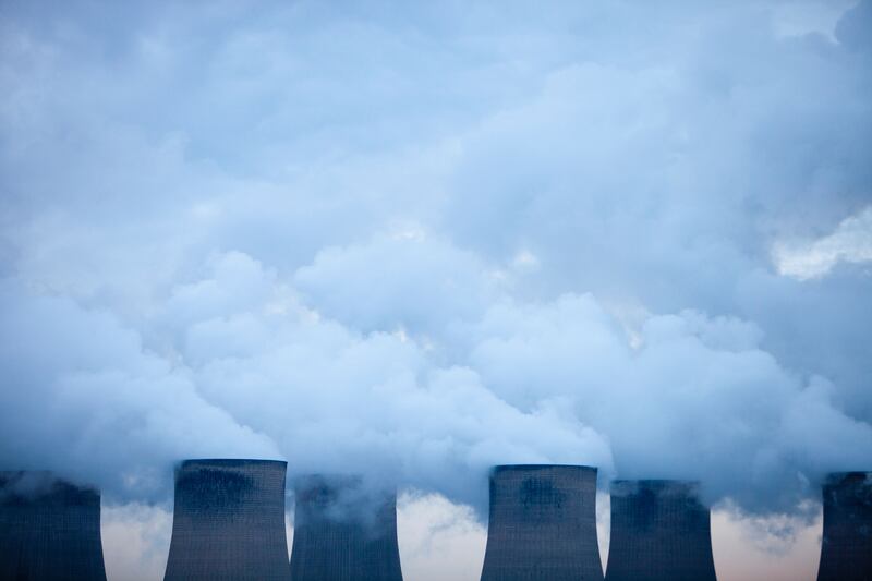 Coal fired power station near Nottingham, UK. Photograph: Alamy/PA