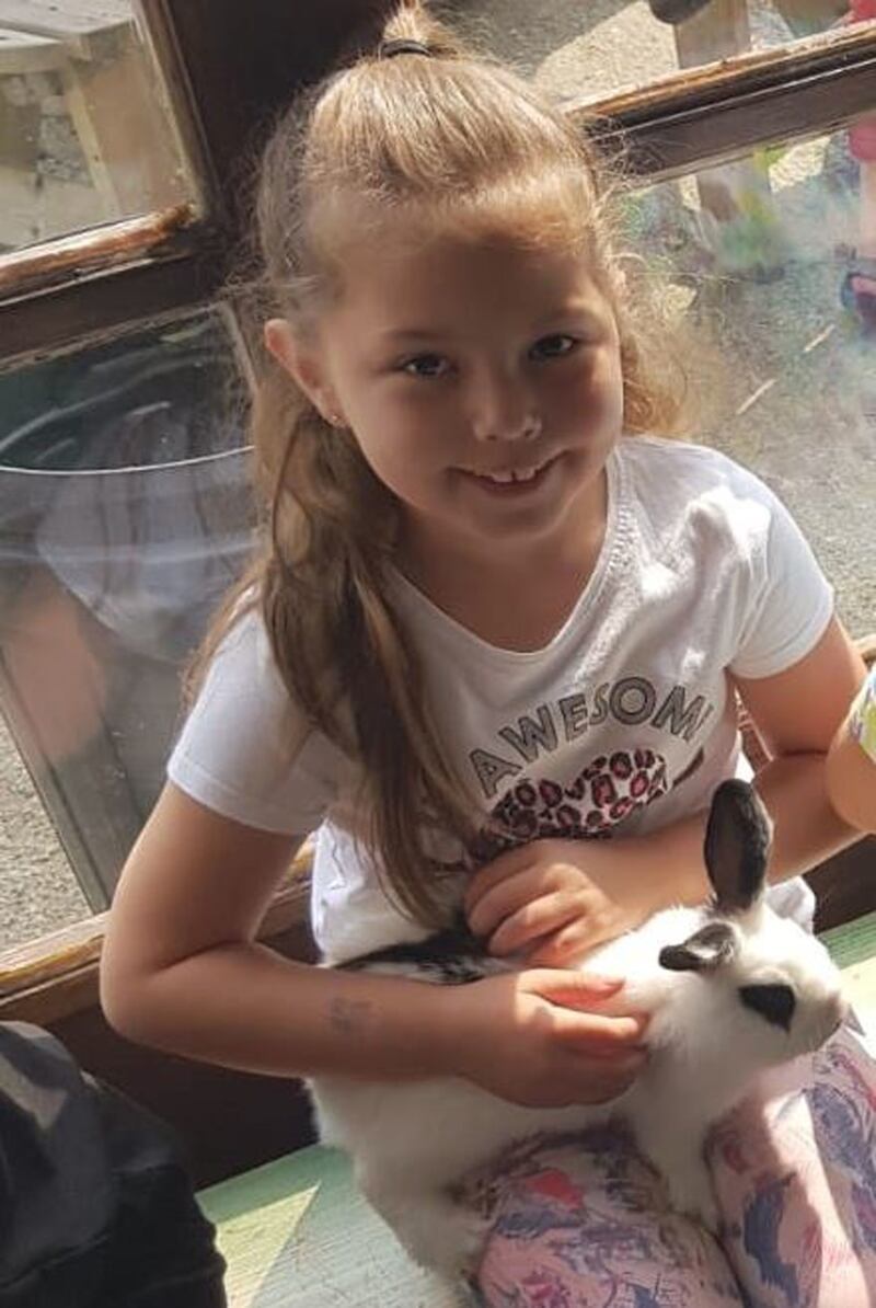 Olivia Pratt-Korbel, who was fatally shot on Monday night at her home in  Liverpool. Photograph: Family handout/PA